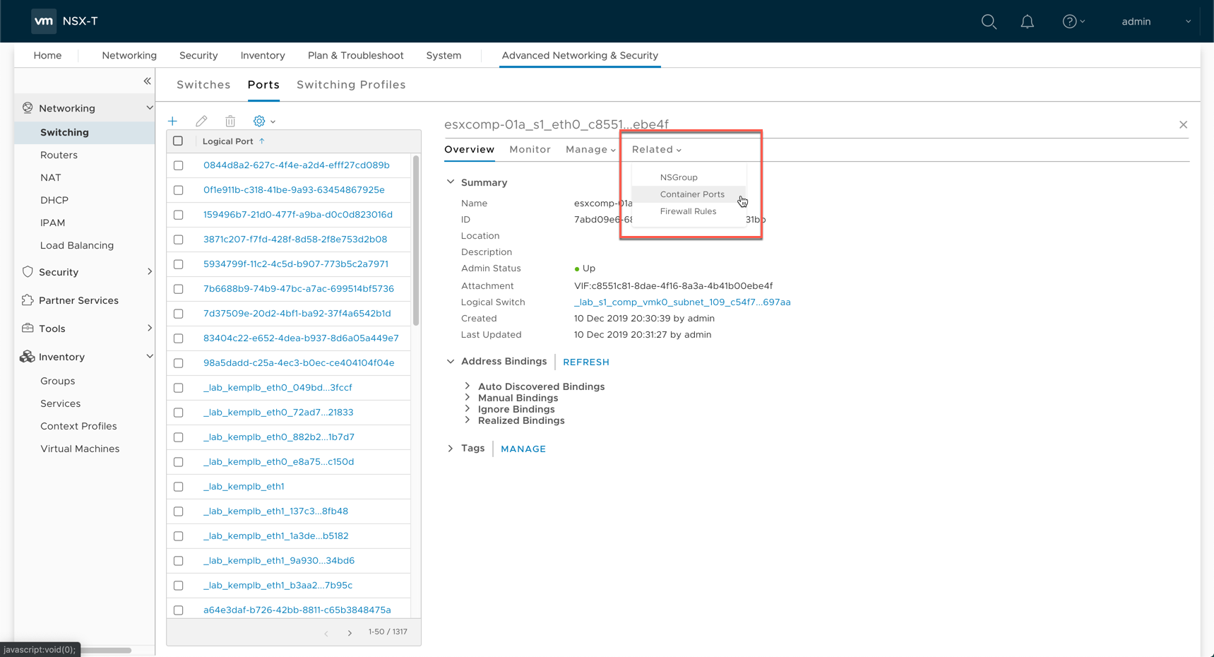 Running Nested NSX-T On NSX-T – SneakU